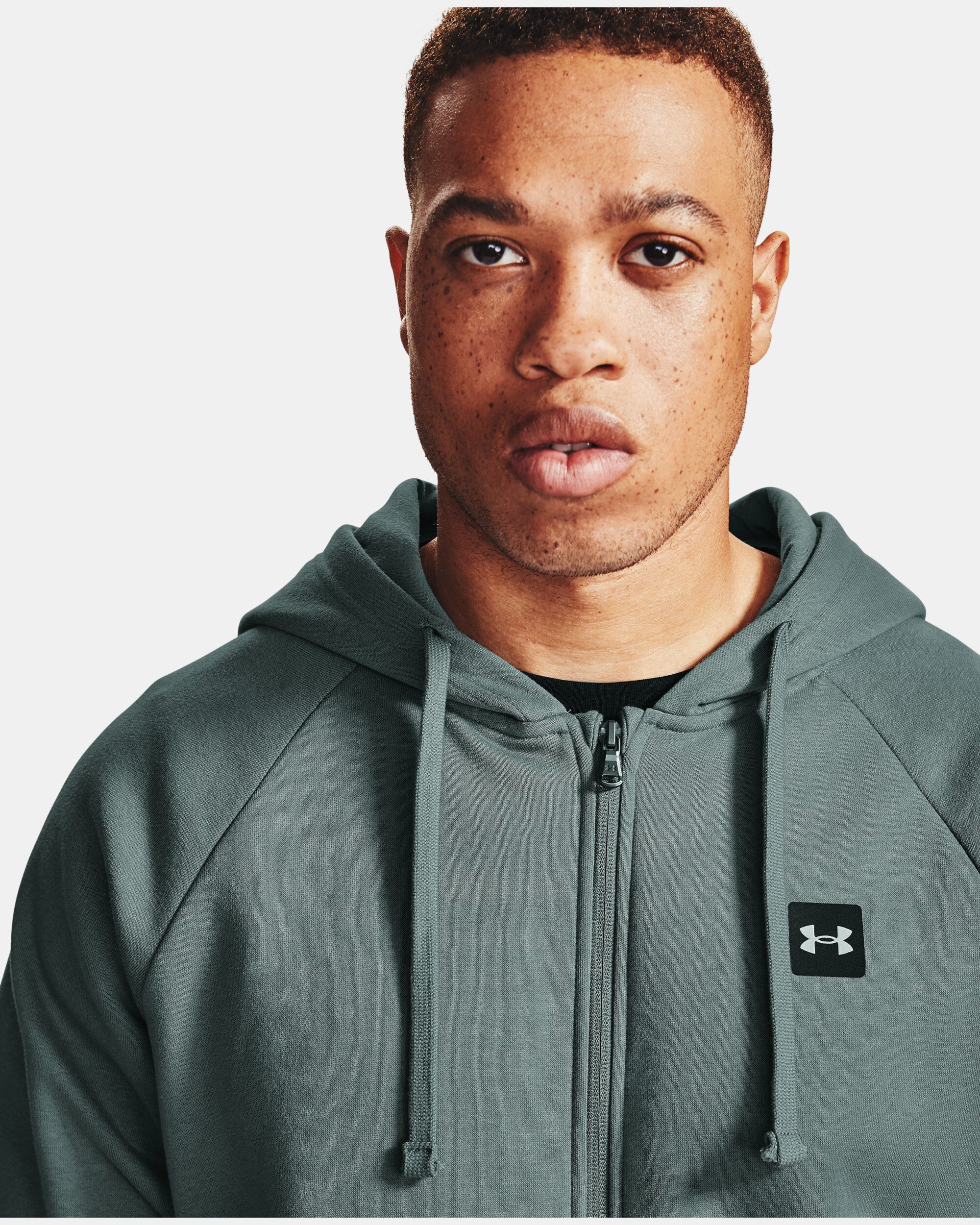 Under armour men's rival fleece zip hoodie best sale