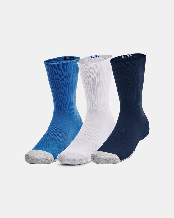 Adult HeatGear® Crew Socks 3-Pack image number 0
