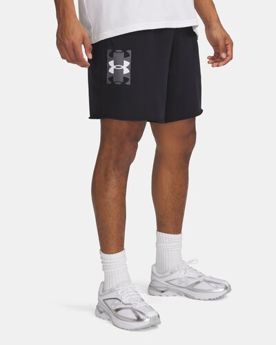 Men's UA Rival Terry Logo 8" Shorts