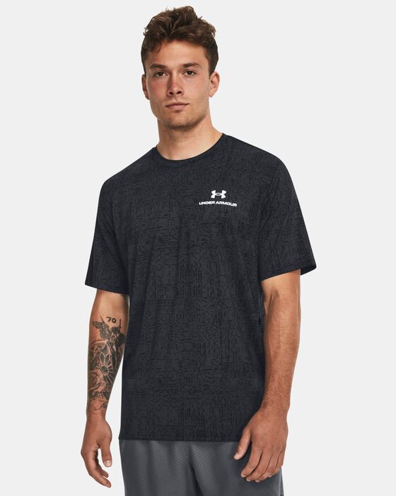 Men's UA RUSH™ Energy Print Short Sleeve image number 0