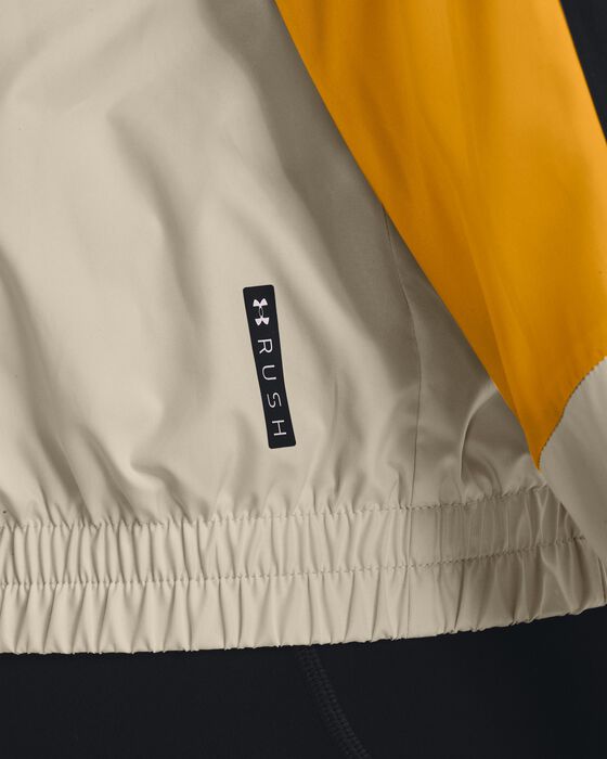 Women's UA RUSH™ Woven Full-Zip Jacket image number 3