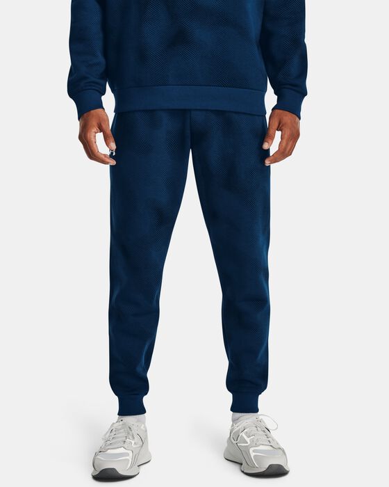 Men's UA Rival Fleece Printed Joggers image number 0