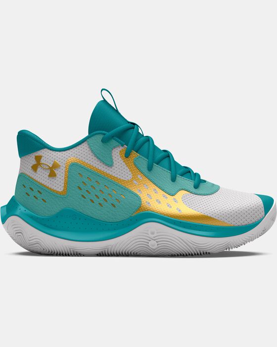 Grade School UA Jet '23 Basketball Shoes image number 0