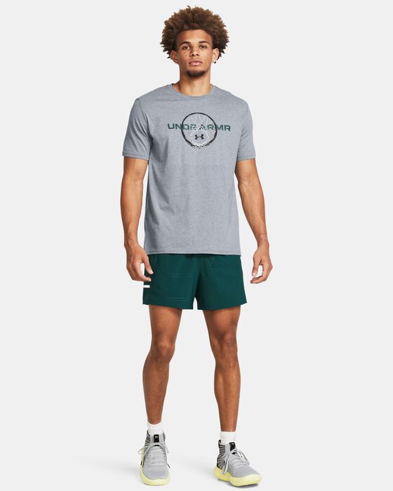 Men's UA Zone Pro 5" Shorts image number 2