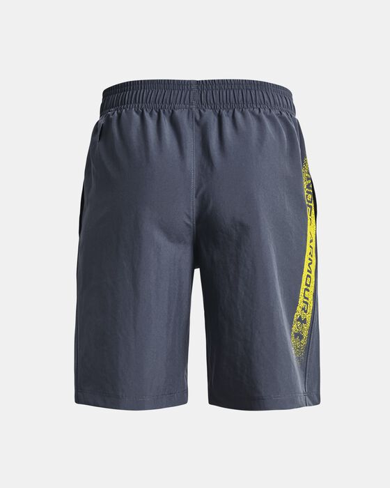 Boys' UA Woven Graphic Shorts Boys' UA Woven Graphic Shorts image number 1