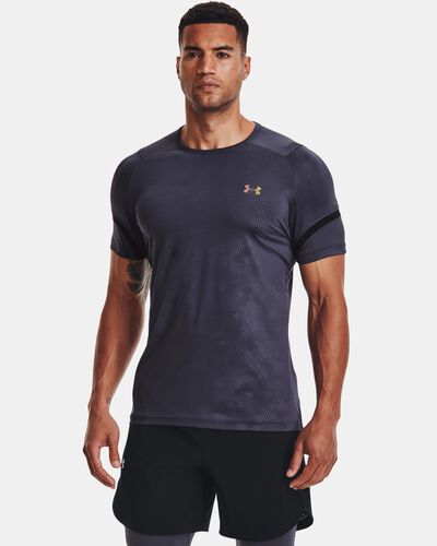 Men's UA RUSH™ Emboss Short Sleeve