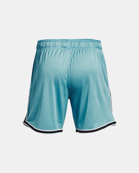 Men's Project Rock Penny Mesh Shorts image number 6