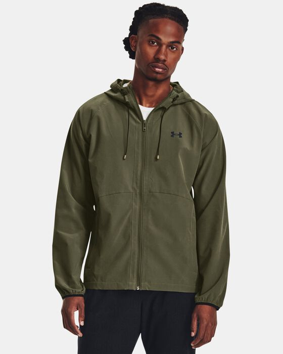 Men's UA Stretch Woven Windbreaker image number 0