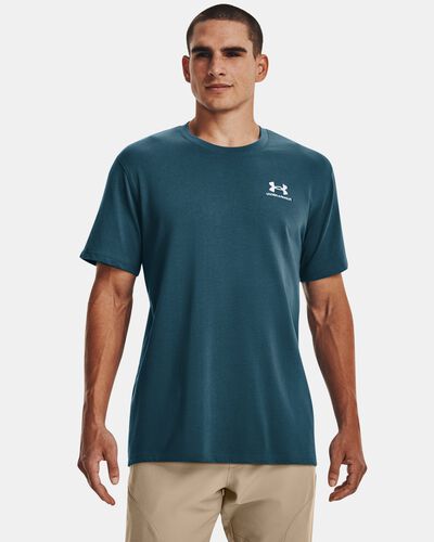 Men's UA Logo Embroidered Heavyweight Short Sleeve