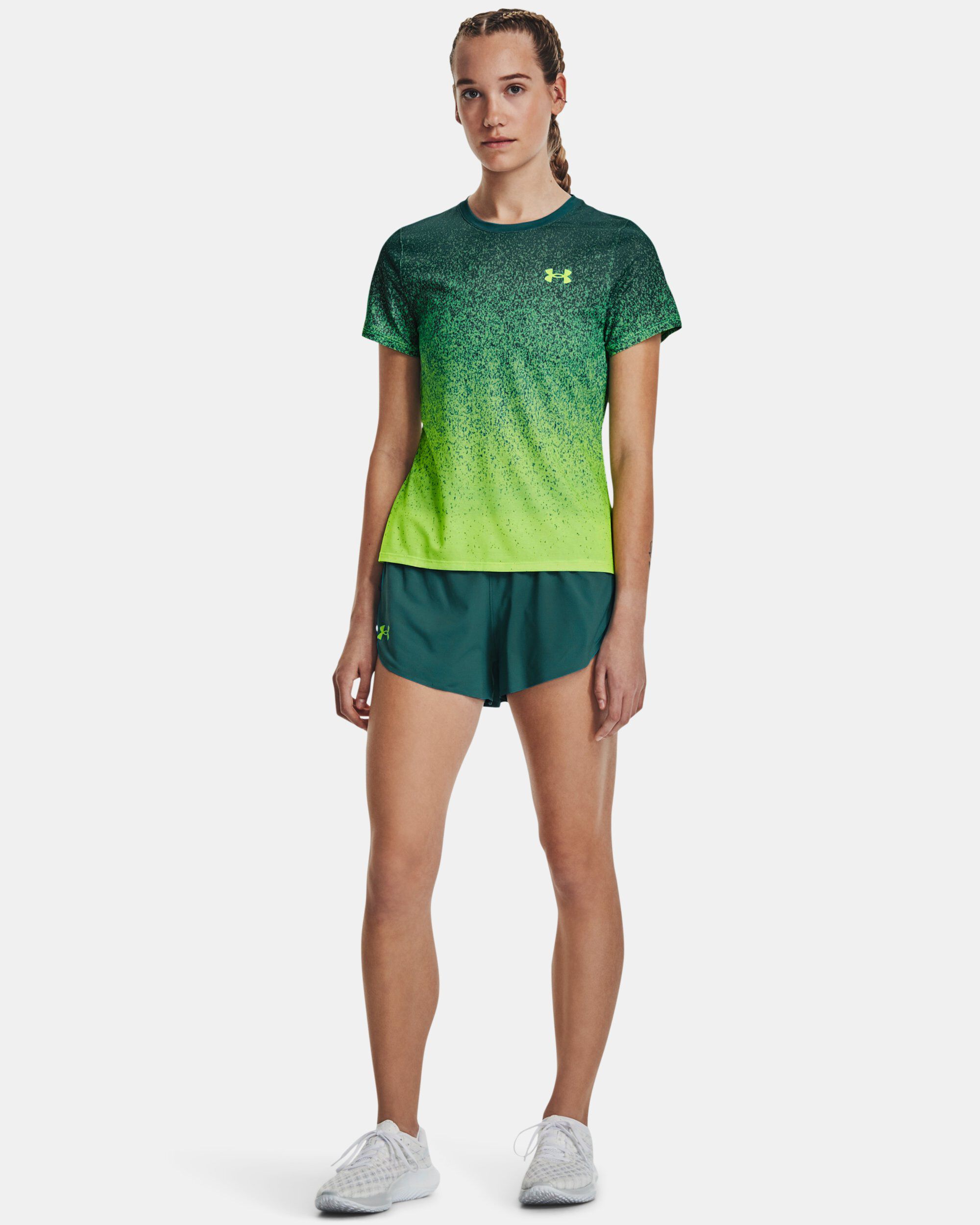 Under armour green malachite top