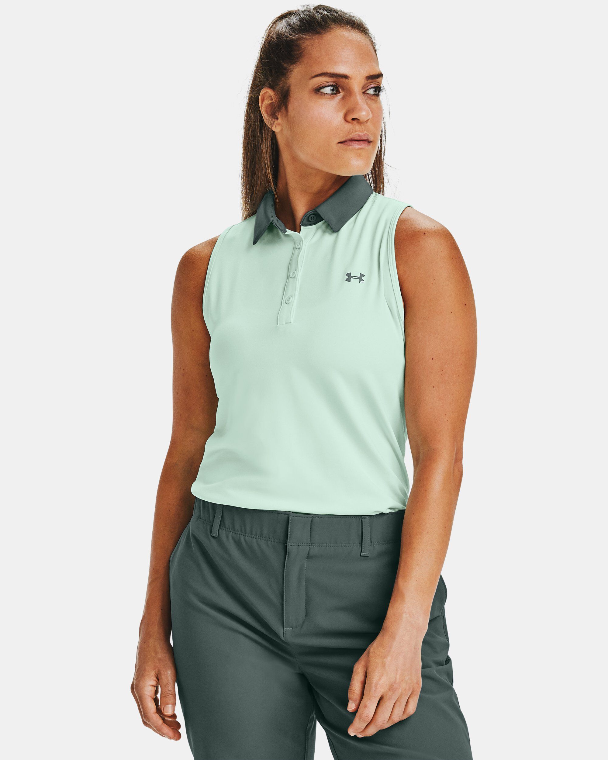 Under armour sale zinger polo sleeveless
