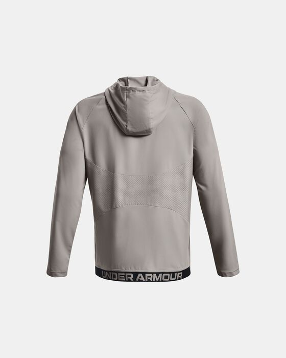 Men's UA Woven Perforated Windbreaker Jacket image number 5