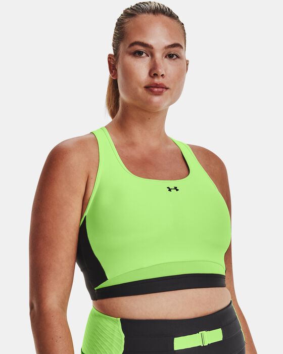 Women's Armour® Mid Crossback Long Line Sports Bra image number 4