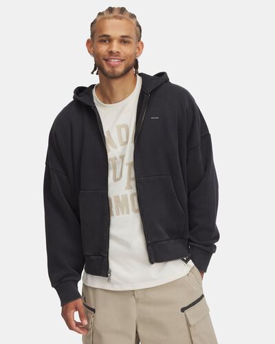 Men's UA Icon Heavyweight Fleece Wash Full-Zip Men's UA Icon Heavyweight Fleece Wash Full-Zip