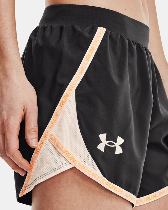 Women's UA Fly-By 2.0 Brand Shorts image number 3