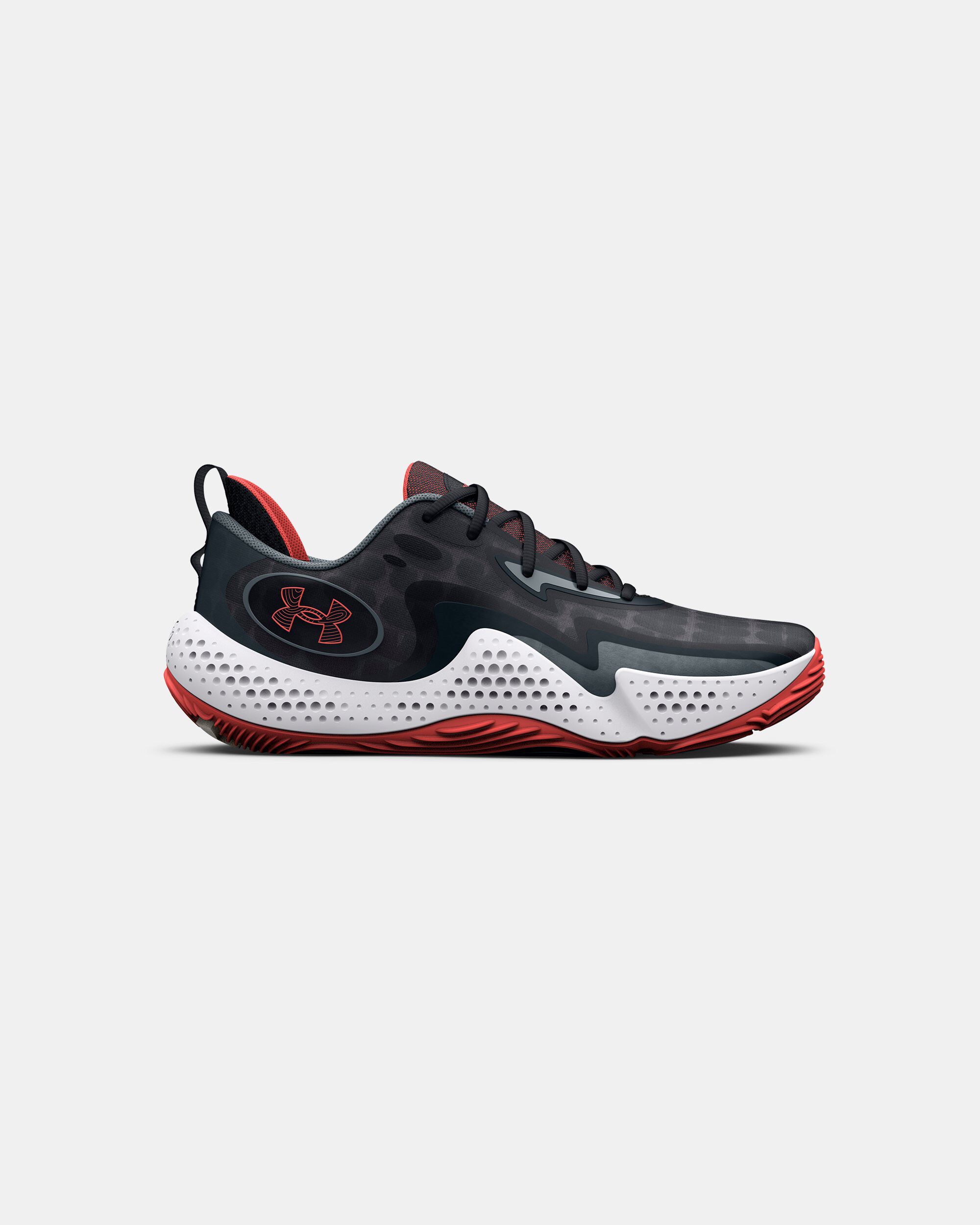 Under Armour Unisex UA Spawn 5 Basketball Shoes Black in KSA