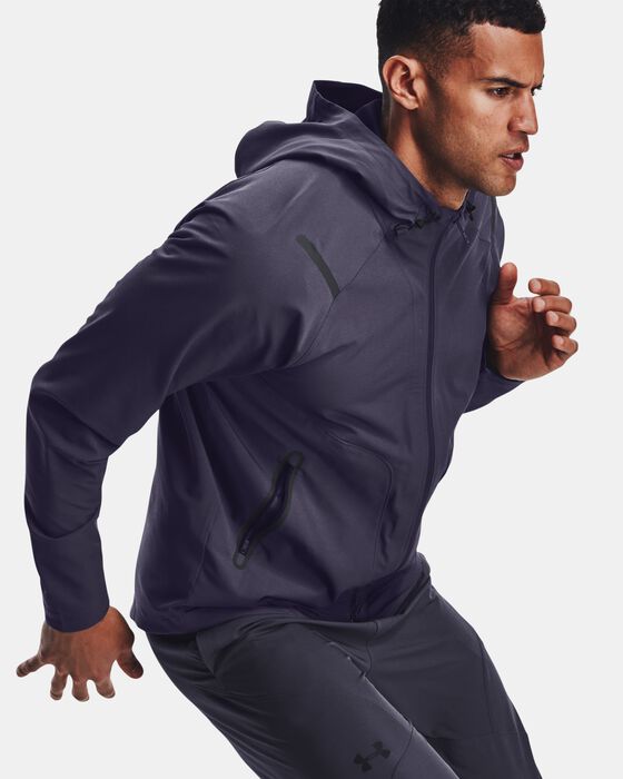 Under Armour Men's UA Unstoppable Fleece Full-Zip Blue in KSA