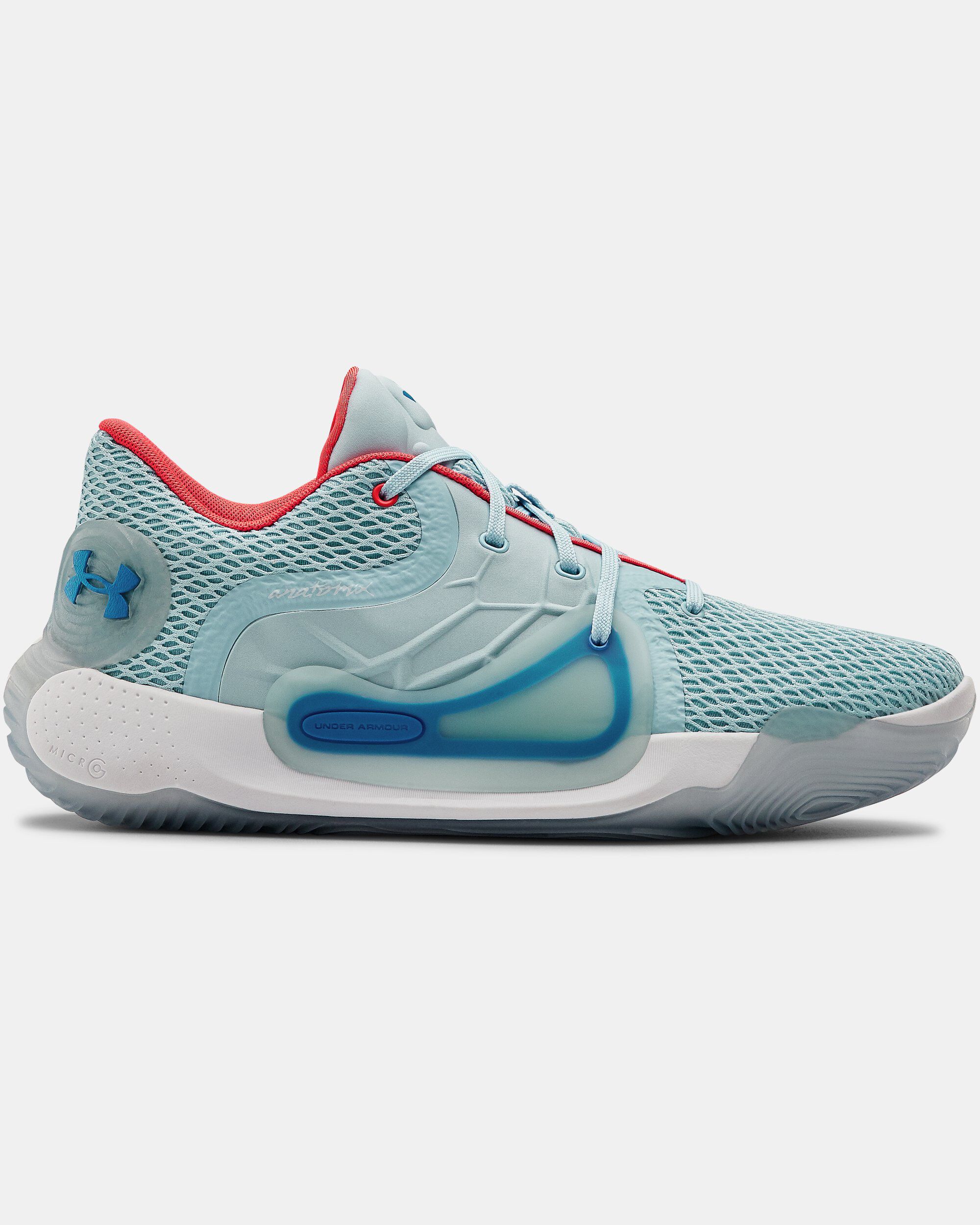 Buy Adult UA Spawn 2 Basketball Shoes Blue in KSA Under Armour