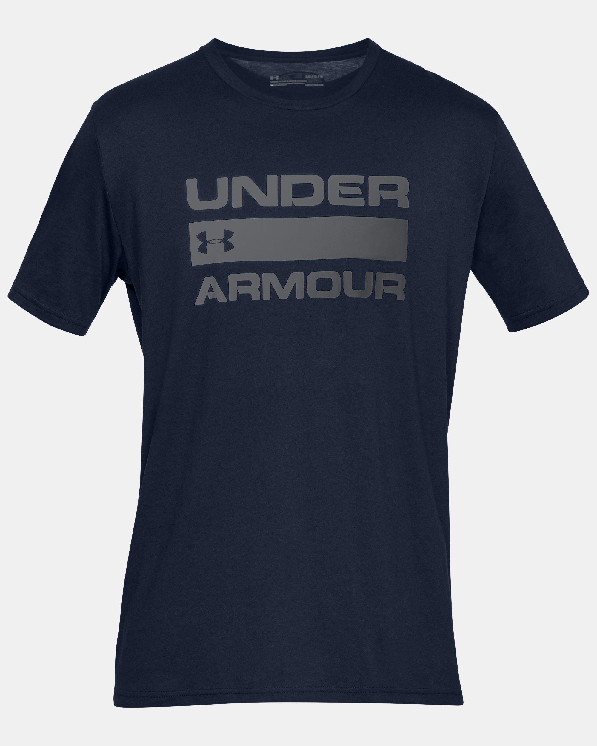 新着 Team Men's Armour 特別価格Under Issue (43好評販売中 Blue Tech , T-Shirt  Short-Sleeve Wordmark スイング練習器具 - laterracitadetuchef.com