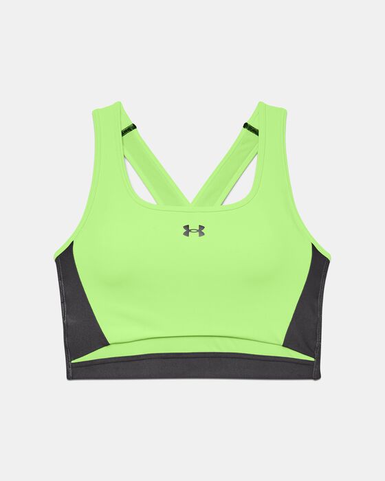 Women's Armour® Mid Crossback Long Line Sports Bra image number 8