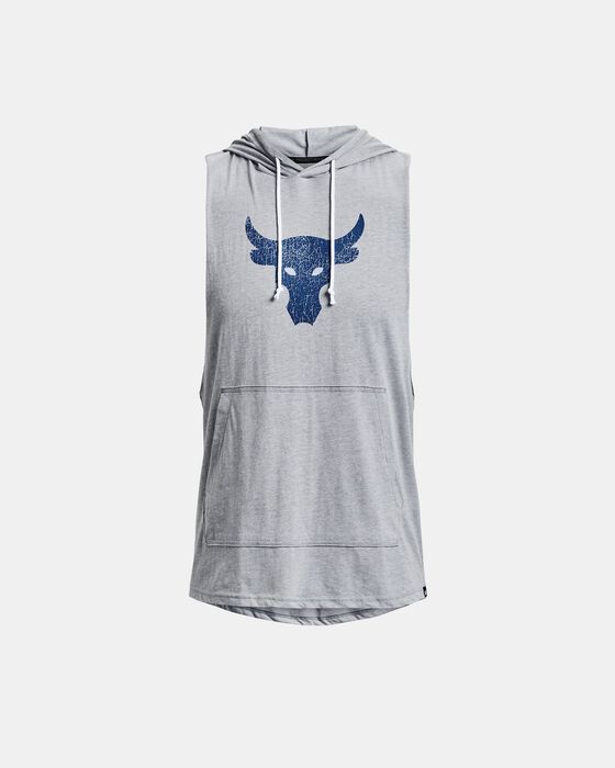 Men's Project Rock BSR Bull Sleeveless Hoodie image number 4