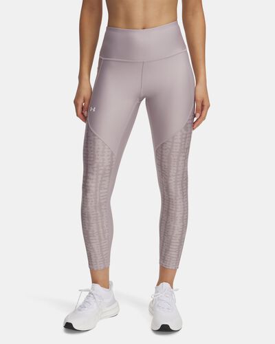 Women's UA Tech™ Printed Panel Ankle Leggings