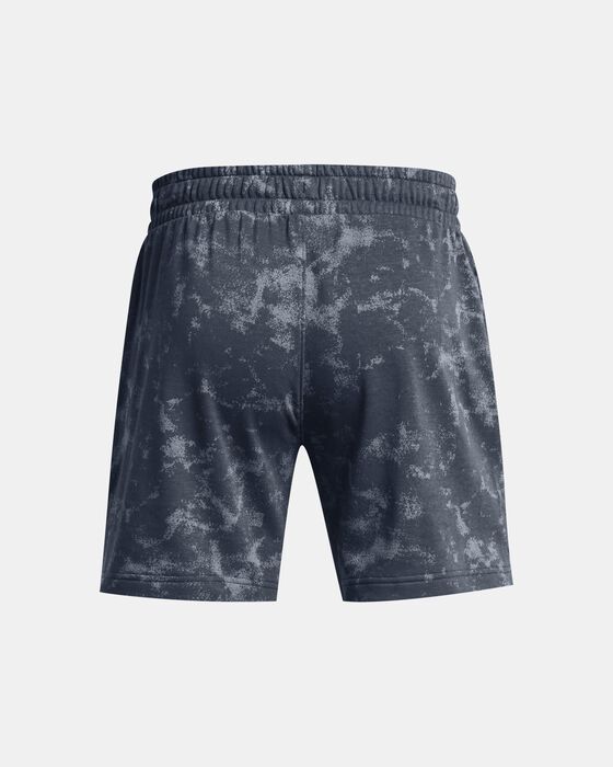 Men's Project Rock Rival Terry Printed Shorts image number 5