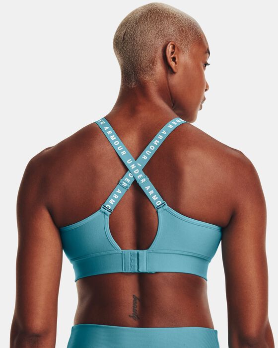 Women's UA Infinity Mid Covered Sports Bra image number 5
