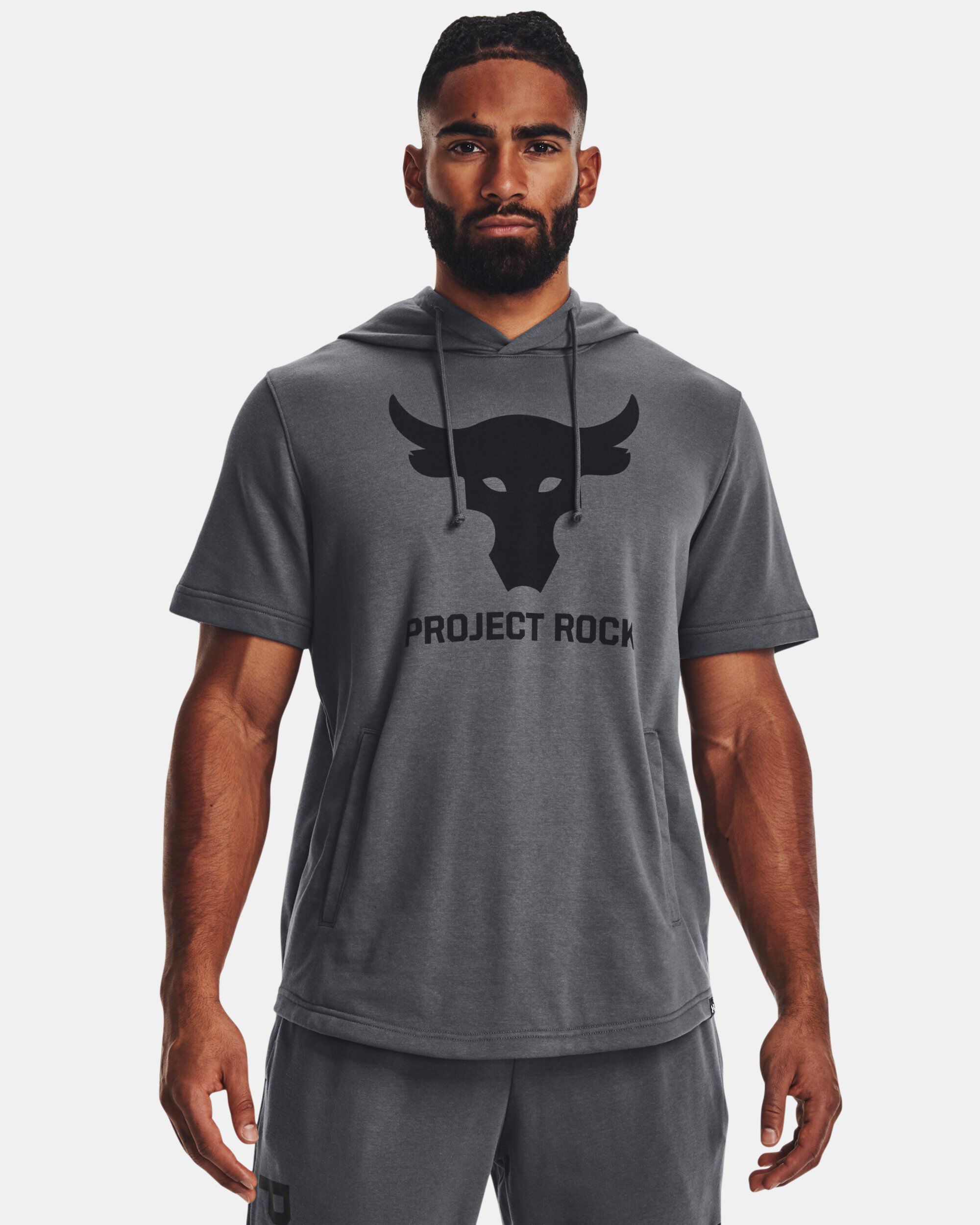Under armour online short sleeve hoodie