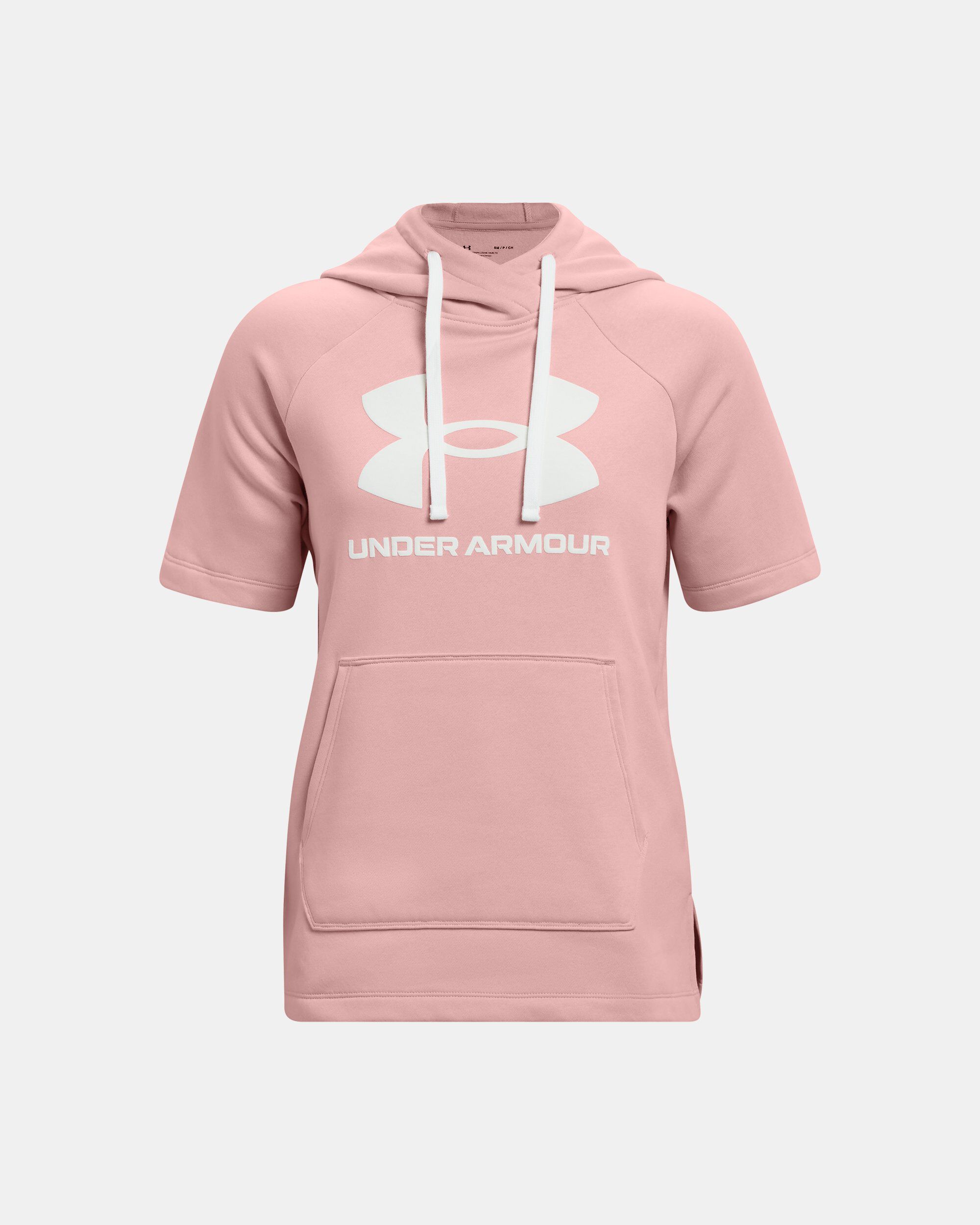 Under armour short sleeve hoodie sale womens