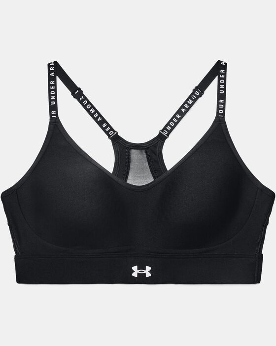 Women's UA Infinity Low Covered Sports Bra image number 8