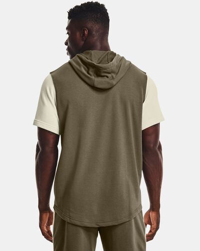 Men's UA Rival Terry Colorblock Short Sleeve Hoodie