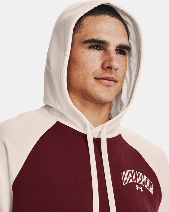 UA Rival Fleece Wordmark Colorblock image number 3