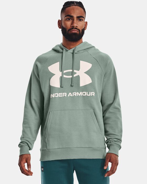 Under Armour Men's UA Rival Fleece Big Logo Hoodie in KSA