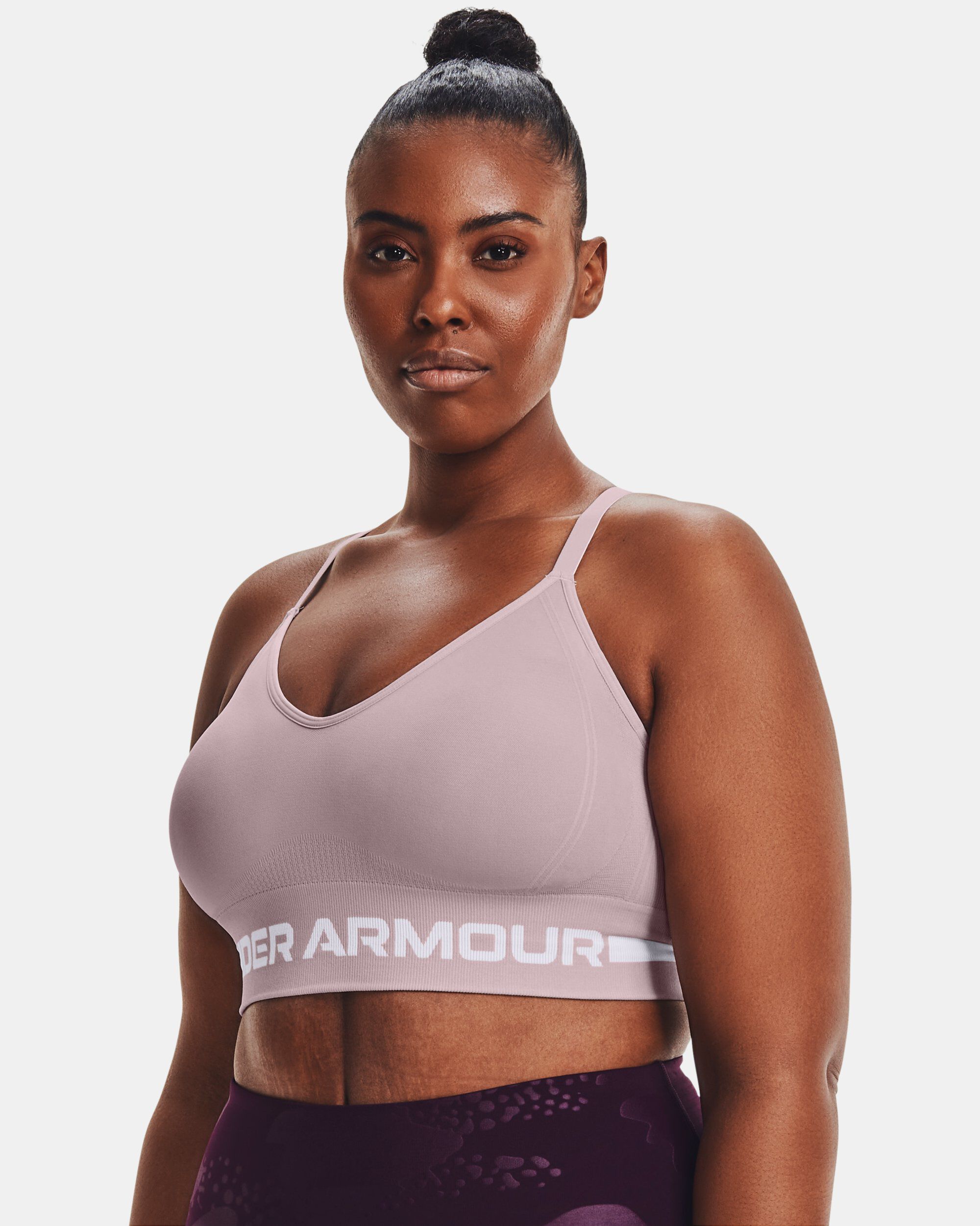 Under armour seamless best sale longline sports bra
