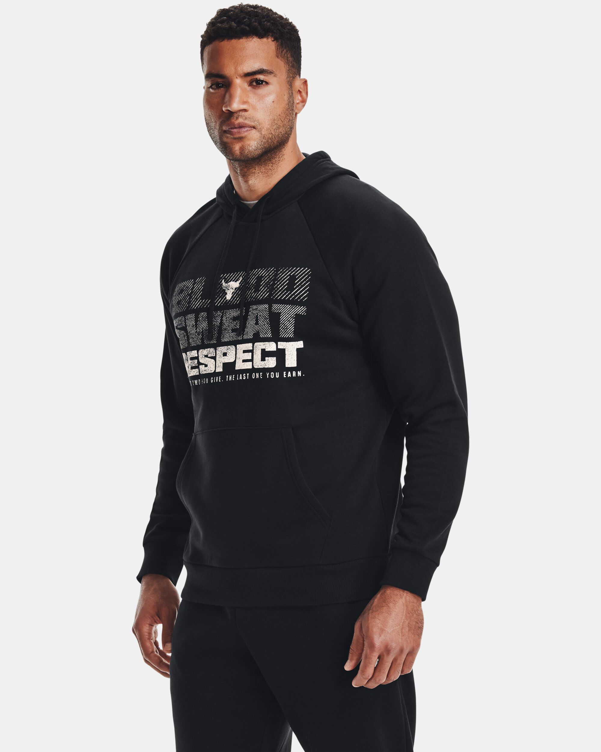 Under armour respect sales sweatshirt