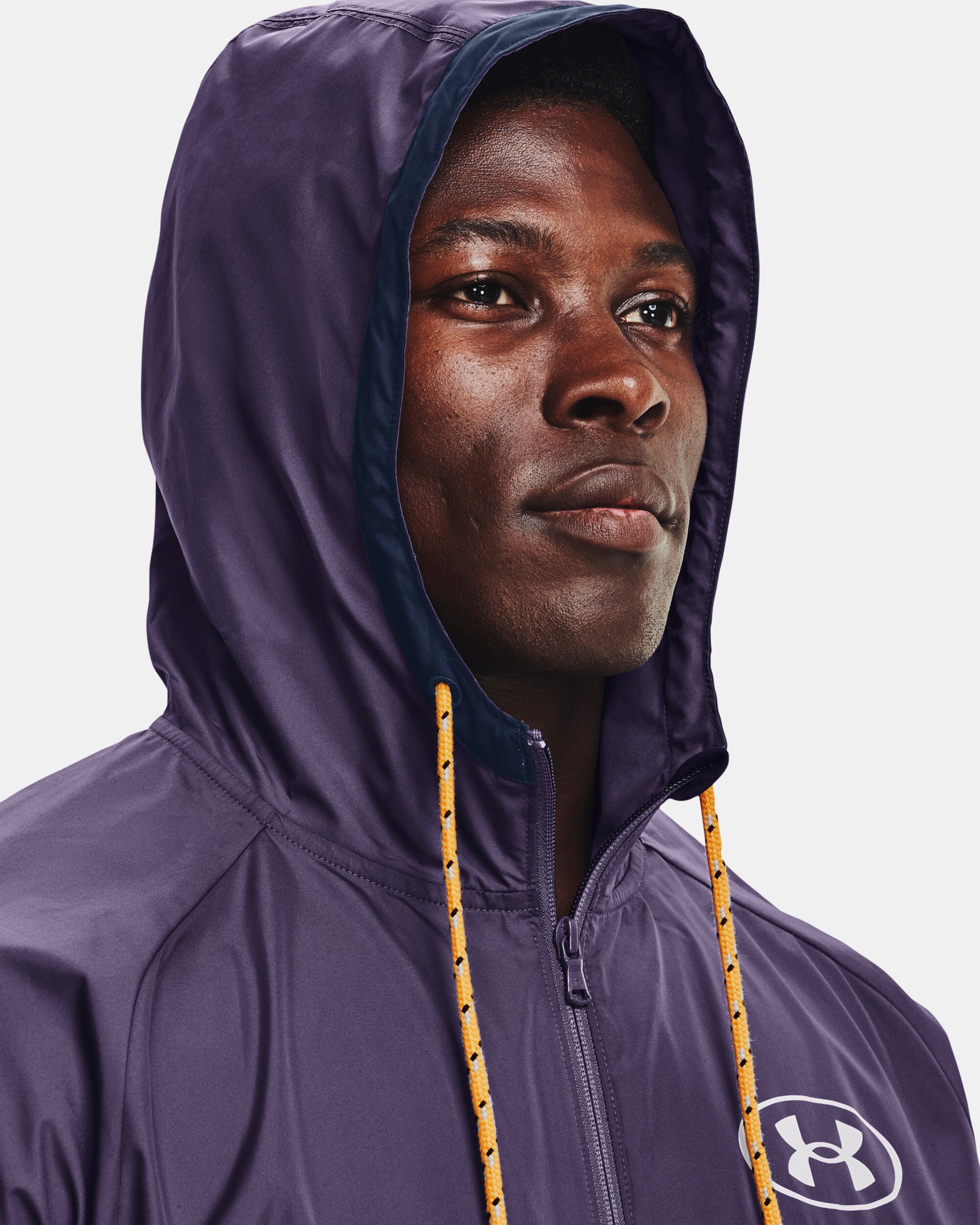 Under Armour Men s UA Evolution Woven Full Zip Short Sleeve Hoodie