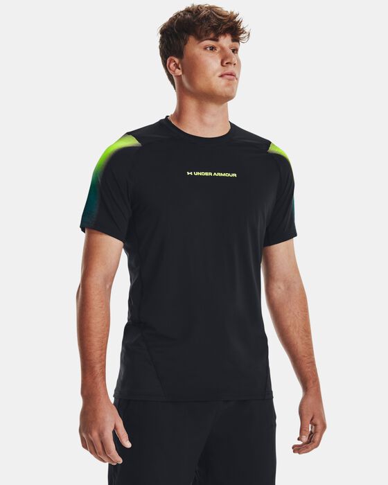 Men's HeatGear® Fitted Short Sleeve image number 0