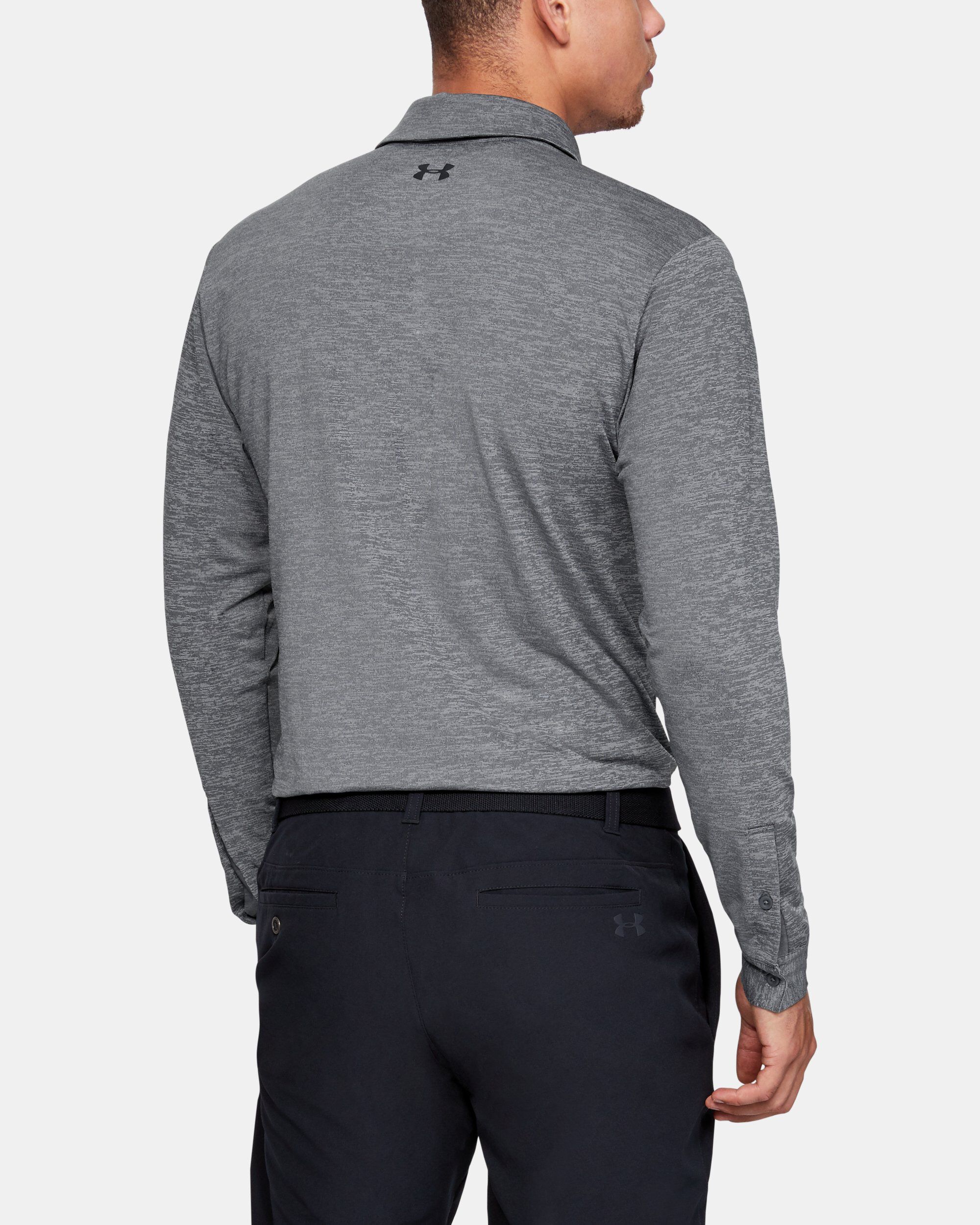 Men's ua playoff long online sleeve polo