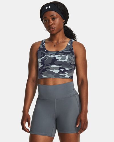 Women's UA Meridian Fitted Printed Crop Tank