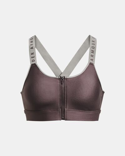 Women's UA Infinity High Zip Sports Bra