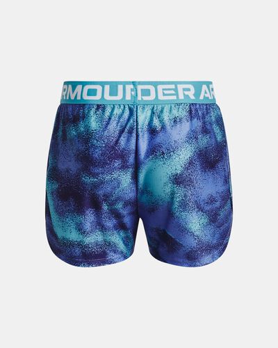 Girls' UA Play Up Printed Shorts