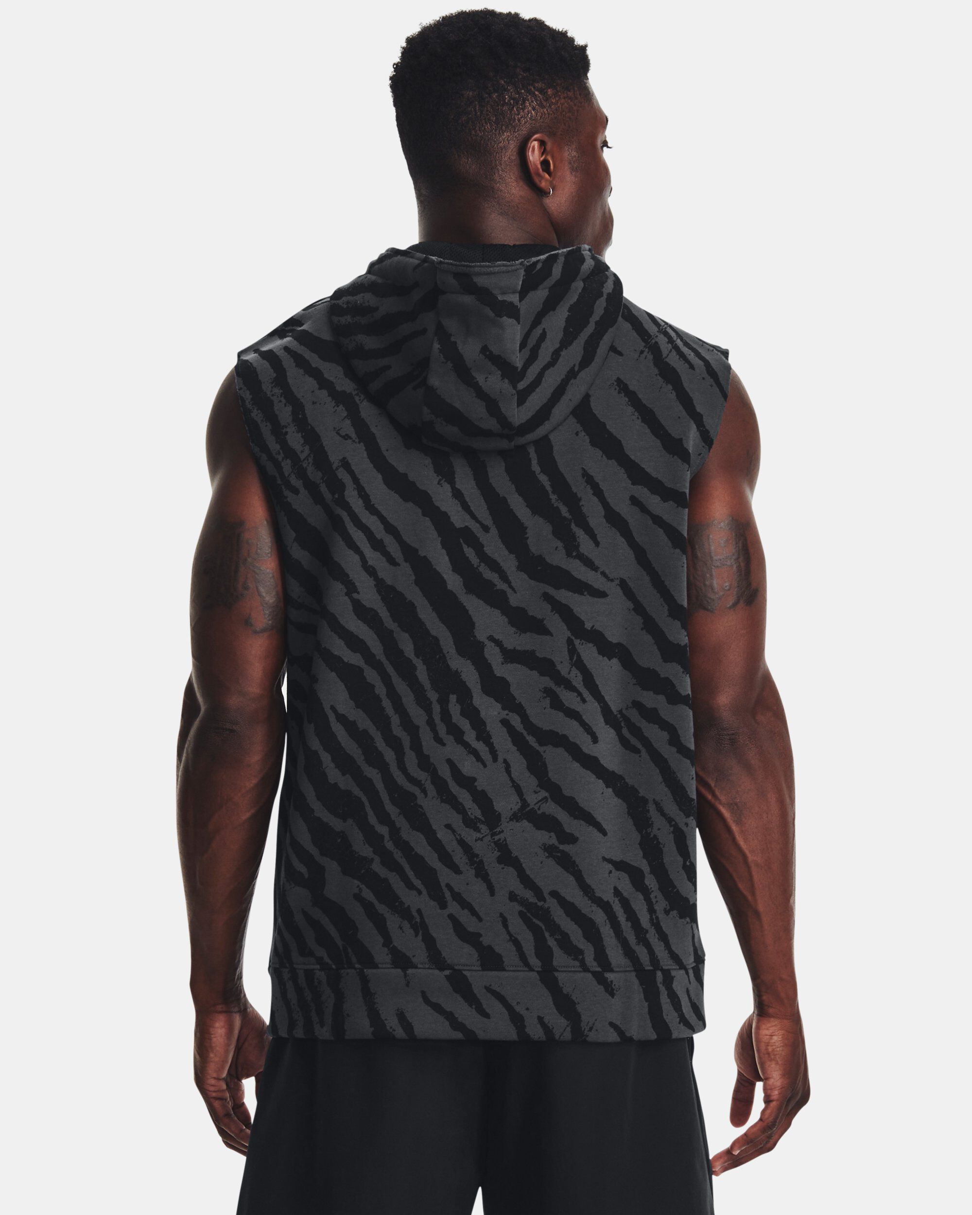 Nike run division element men's sleeveless running hoodie top