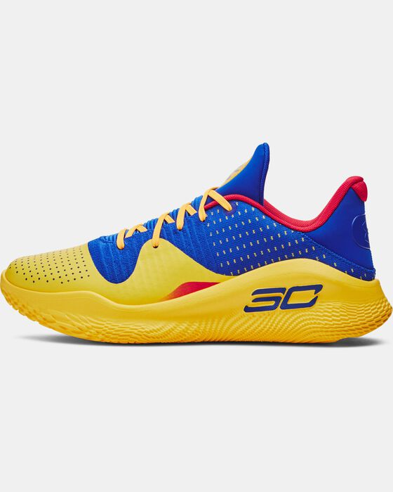 Unisex Curry 4 Low FloTro Basketball Shoes image number 7