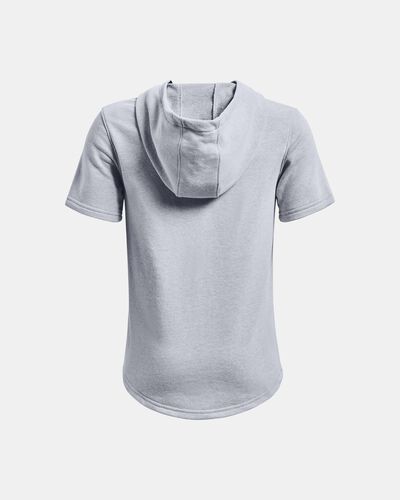 Boys' UA Rival Terry Short Sleeve Hoodie