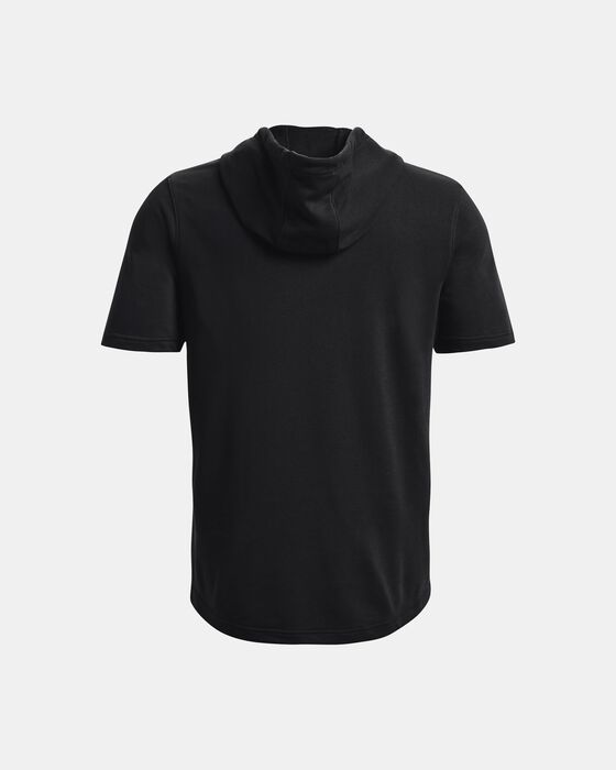 هودي UA رايفل تيري بأكمام قصيرة للرجال image number 5