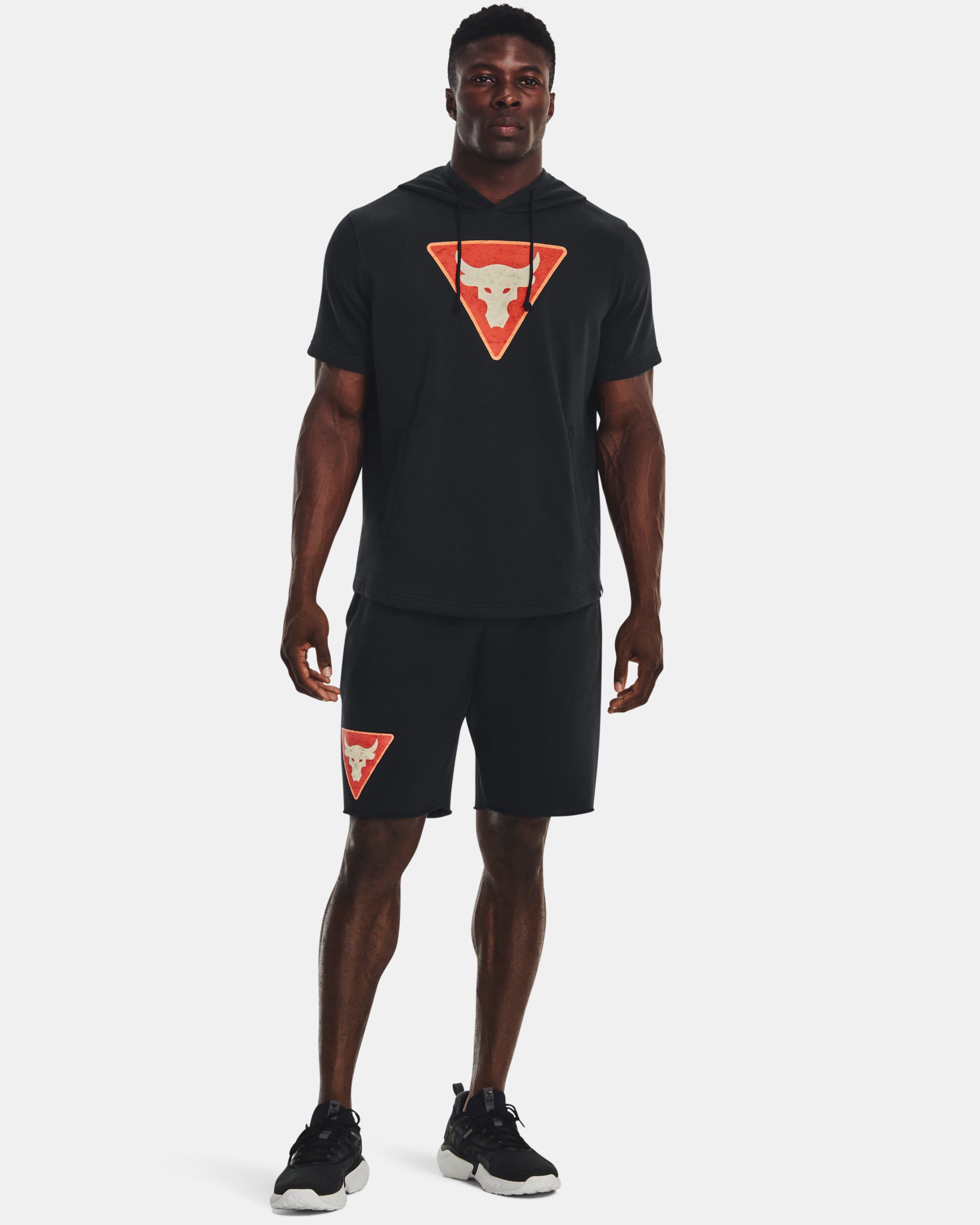 Under Armour Men s Project Rock Terry Tri Shorts Black in KSA