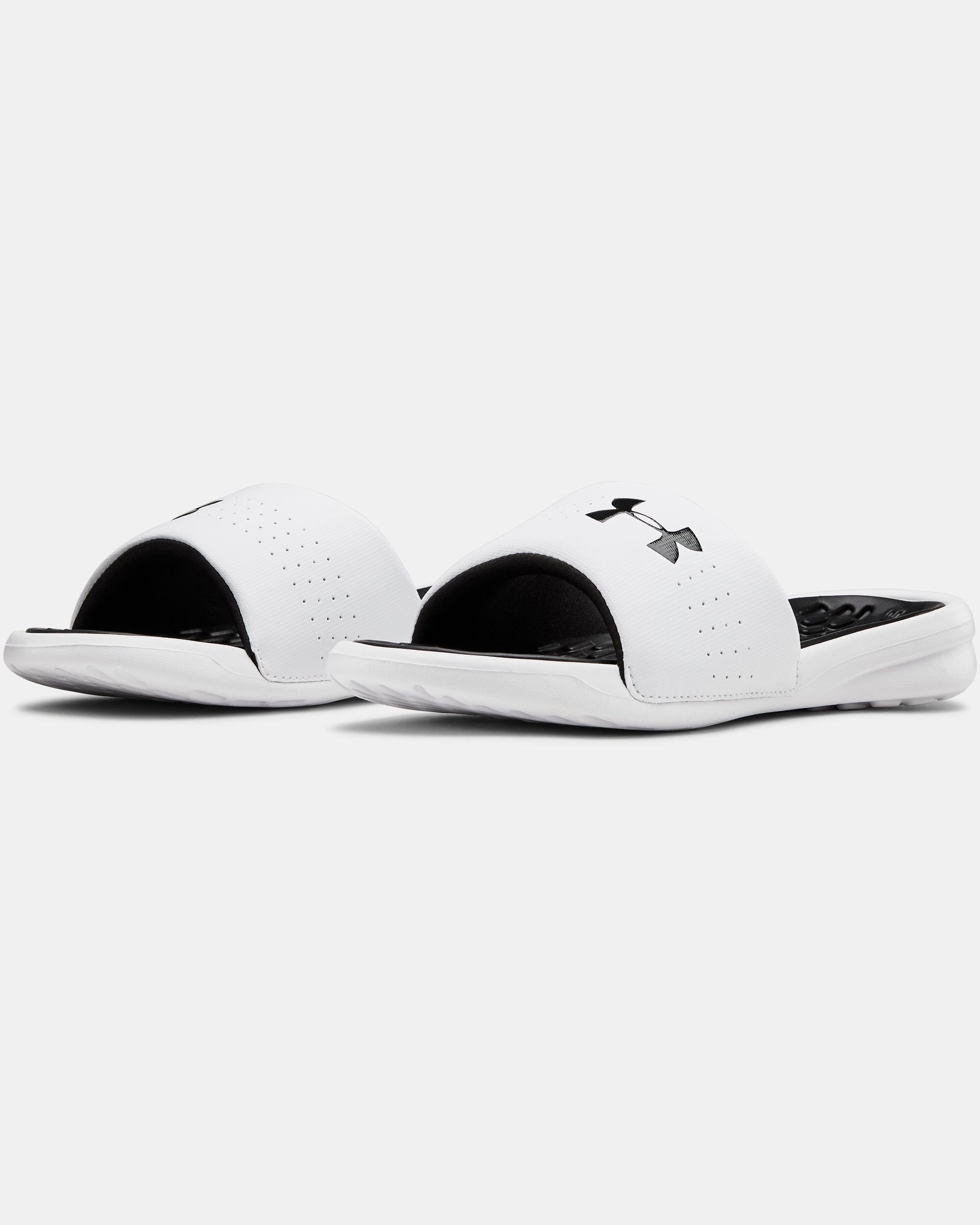 Under armour women's playmaker slides best sale