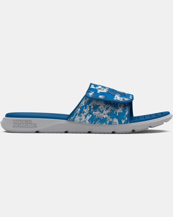 Men's UA Ignite Pro Graphic Strap Slides image number 0