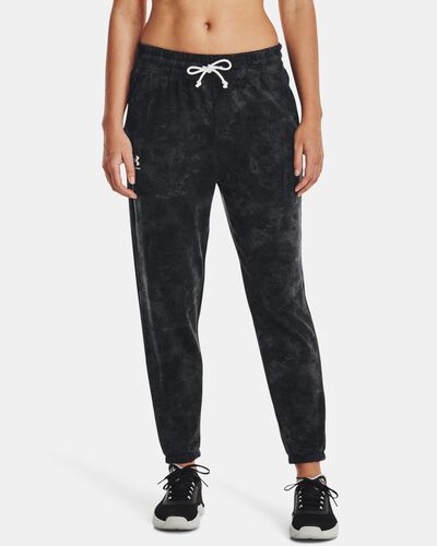 Women's UA Rival Terry Printed Joggers